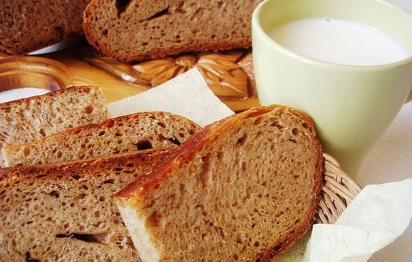 pâine neagră cu chefir ca parte a dietei japoneze