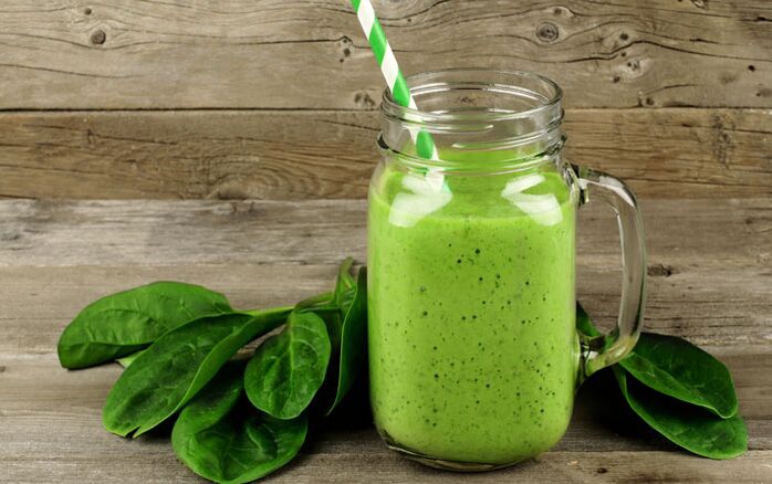 Smoothie de detoxifiere cu semințe de in verde - Agitați pentru a bea pe stomacul gol