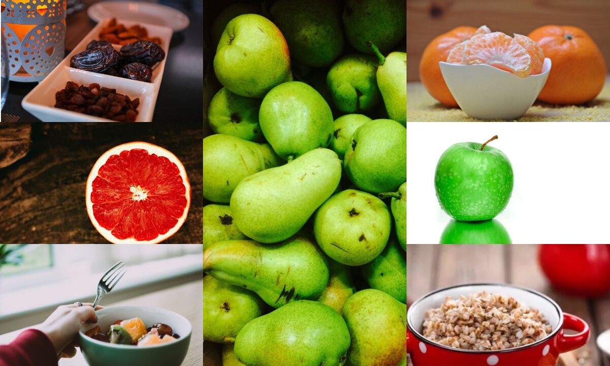 Componentele unei diete cu hrișcă-fructe pentru pierderea în greutate