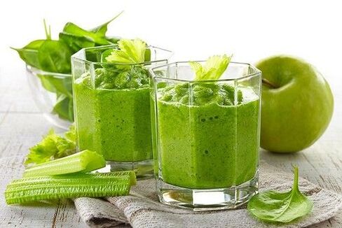 smoothie verde pentru pierderea în greutate
