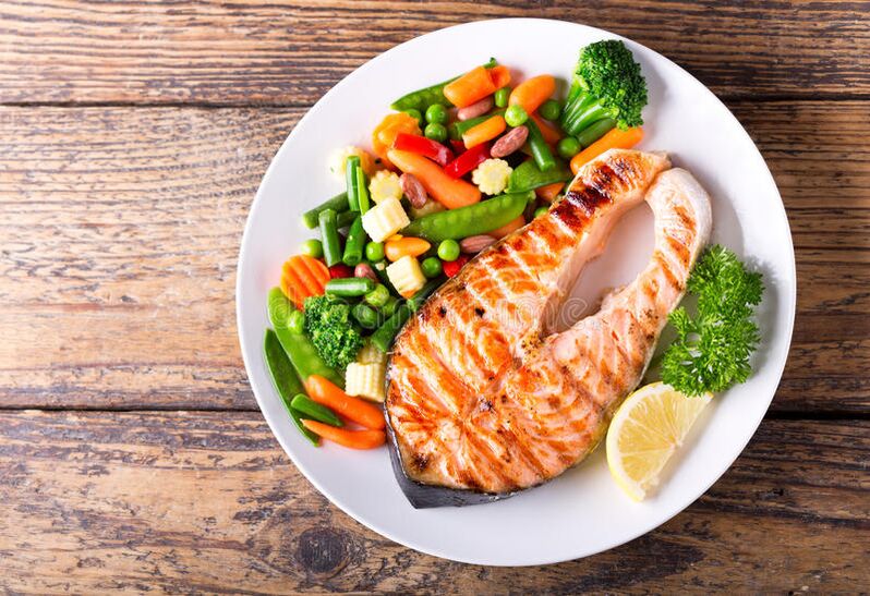 Peștele este adăugat în dietele proteice eficiente pentru pierderea în greutate